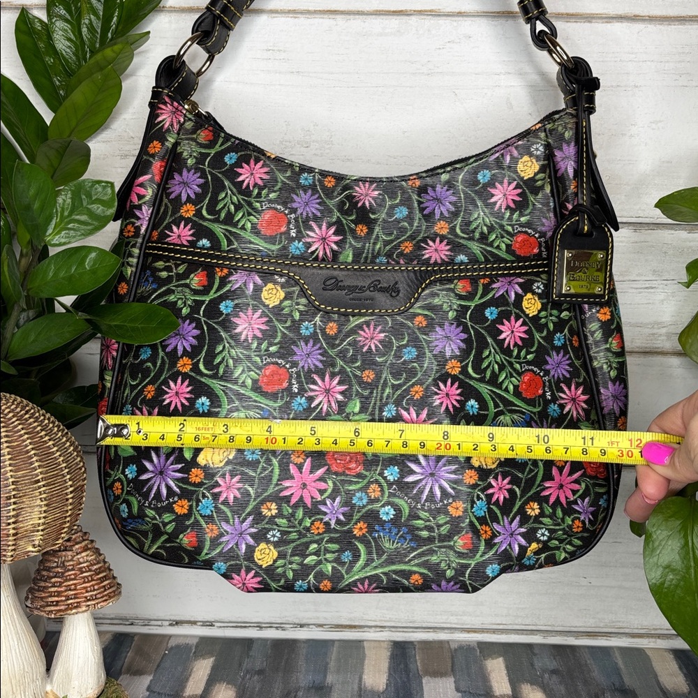 Dooney & Bourke Multicolor Floral Hobo Bag - Picture 6 of 12